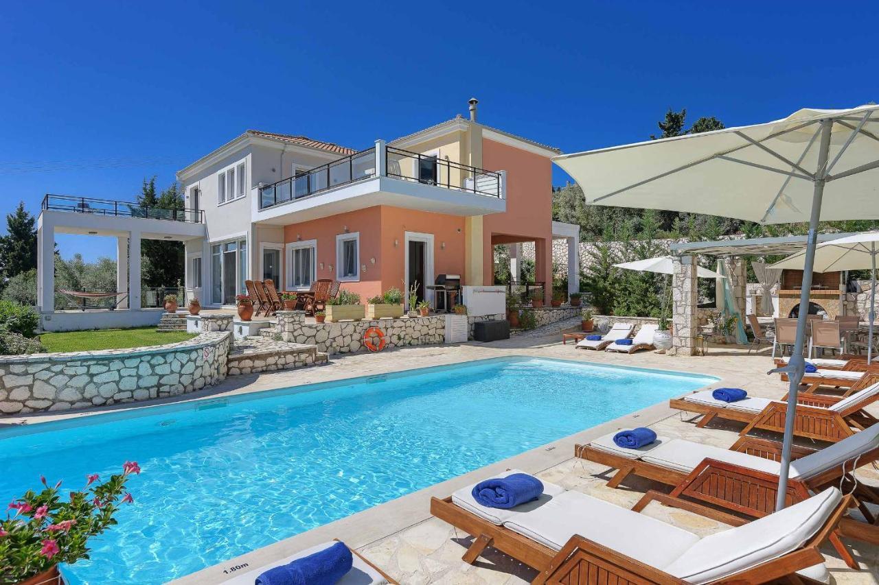 Villa Drepanou Bay 利吉亚 外观 照片